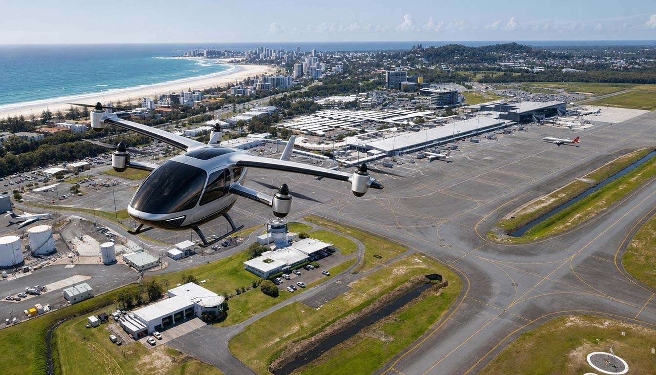 Airport Transfers — proposed Gold Coast sky taxi service