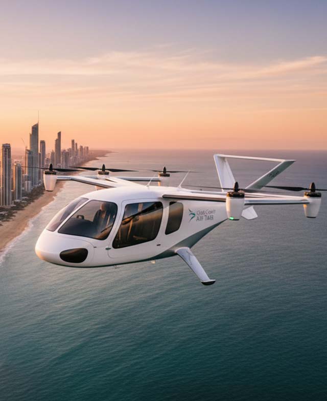 Proposed Gold Coast vertiport landing pad