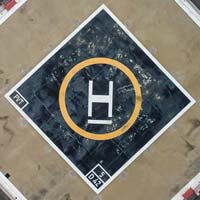 Vertiport infrastructure icon