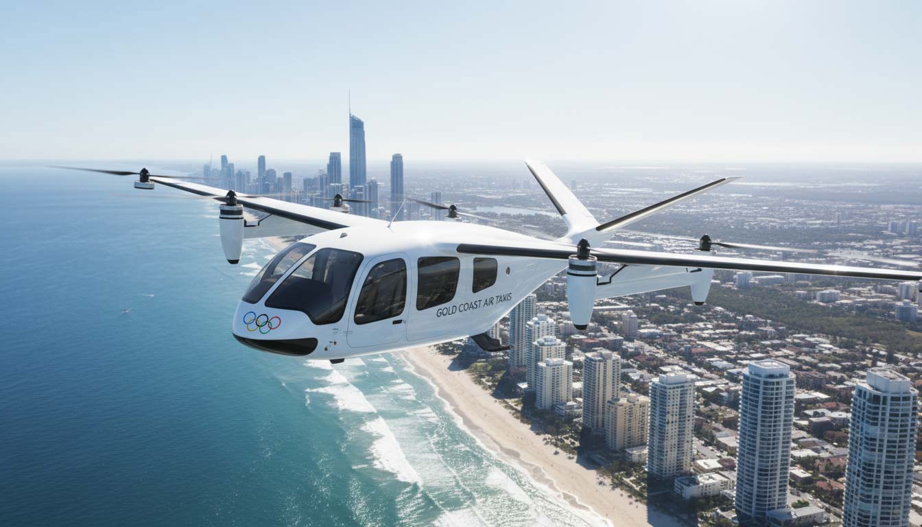 Olympic Transport Concepts — proposed Gold Coast sky taxi service